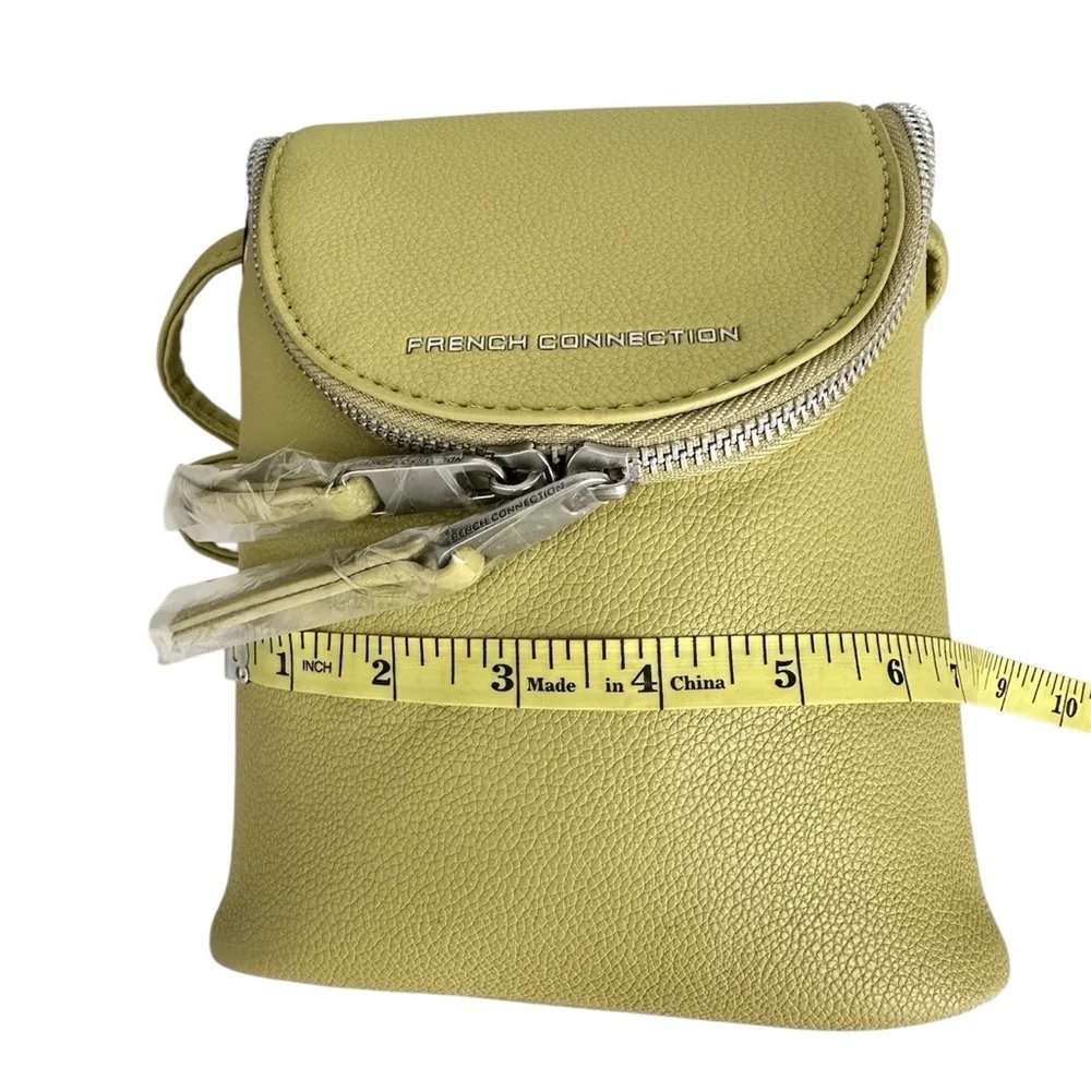 FRENCH CONNECTION Crossbody Handbag Purse Green Wasabi Women NWT $78 - Picture 12 of 14